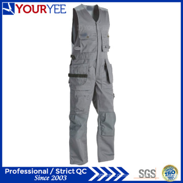 OEM Polyester Baumwolle Breathable ärmellose Arbeit Overalls zum Verkauf (YBD124)